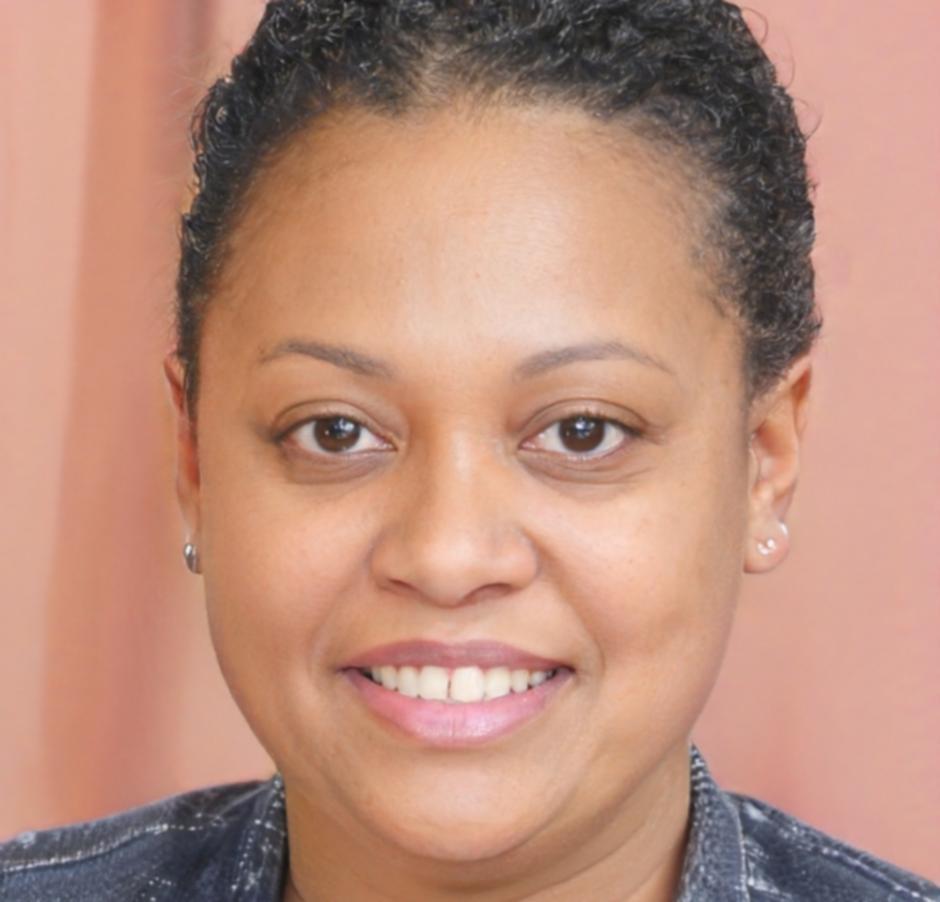 Retrato da formadora Valéria Campos